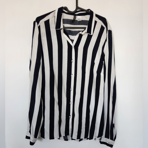 Striped Button Up - Picture 1 of 1